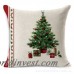 Feliz Navidad decoraciones para el hogar cojín decorativo almohada cubierta verde árboles regalo cojín almofadas ali-48103629